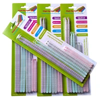 8pcs Plastic Bag Clips Food Sealed Sticks Kitchen Food Snack Grip Organizer Bag Seal Clip Rod Moisture-Proof Storage Clamp 2