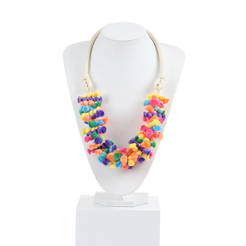 New Punk Style Handmade Women Necklaces Classic Silicone Rubber Chokers Necklaces Colourful Torques Popular Clothes Accessories