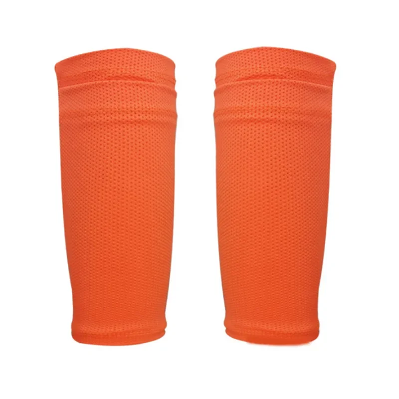 1 Pair Men Shin Guard Adult Kids Boys Football Leggings Ankle Socks Foot Protect Thick Pad Sleeves Shin Guard