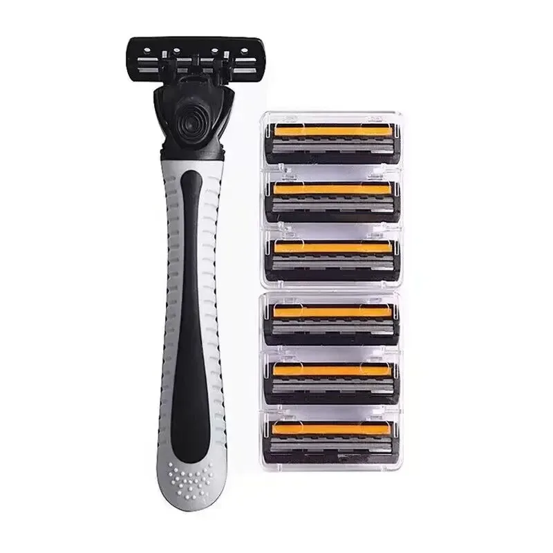 Men's Reusable Shaver with Imported Blades and Multi-Tool Head