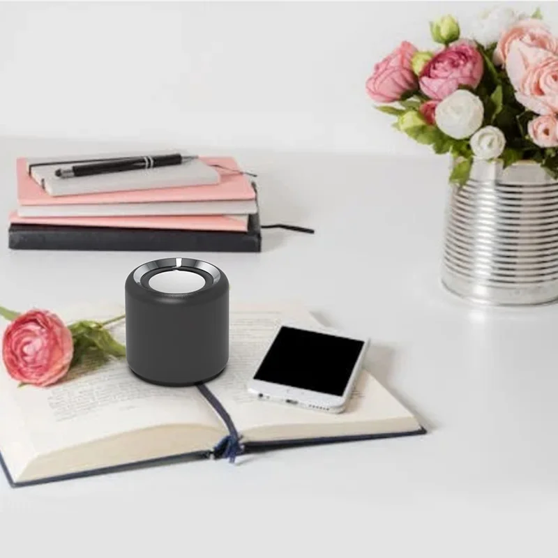 Mini Bluetooth Speaker - Wireless Portable Stereo Sound with Dual Pairing & Built-in Microphone