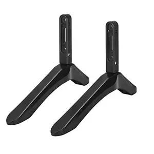 Soporte universal para TV, soporte de TV de mesa, base de TV, patas de  pedestal para televisores con agujeros de montaje, distancia de 0.787 a  2.16