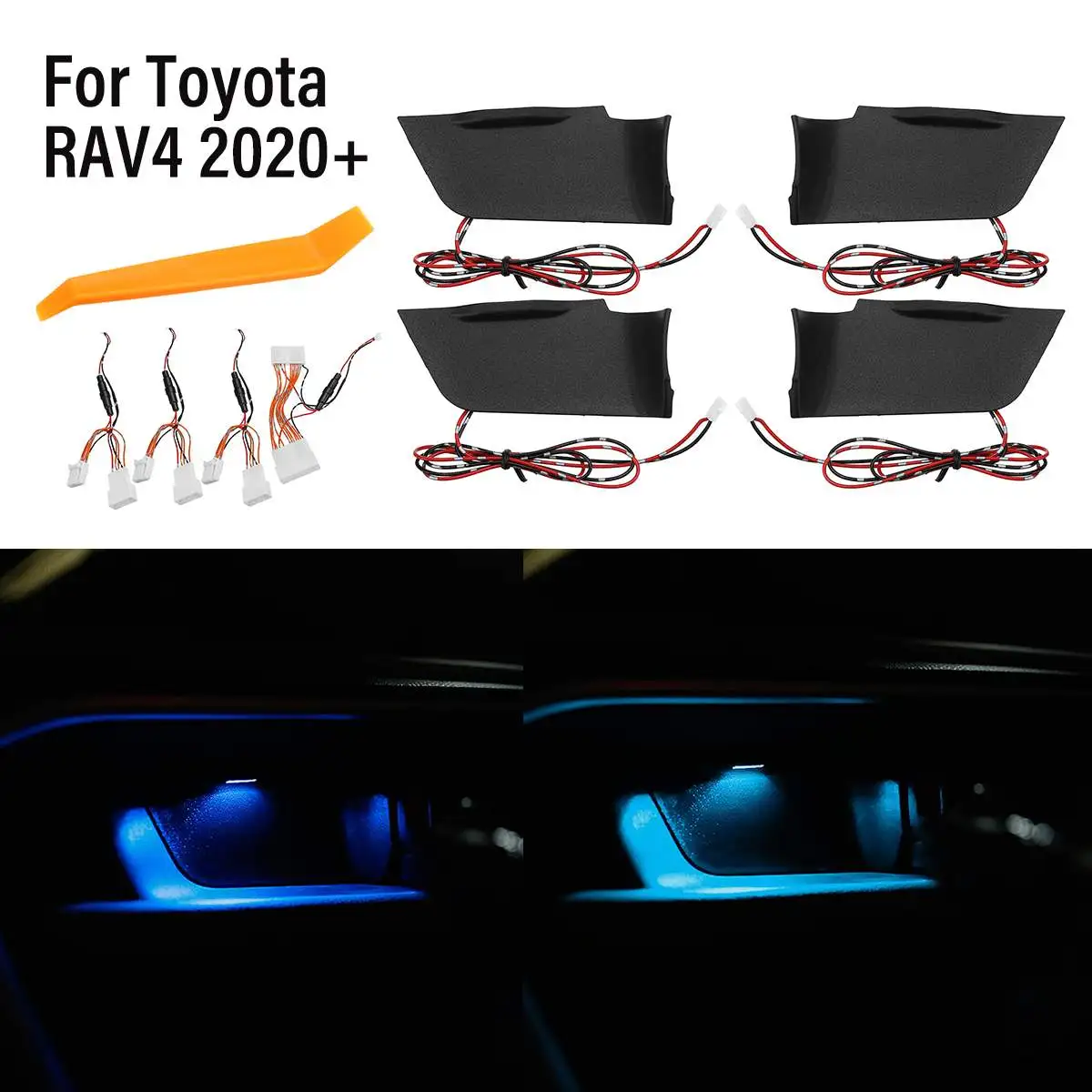 CarLEDDoorBowlArmrestAtmosphereLightInteriorLightsDecoration