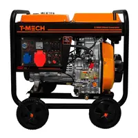 Générateurs Diesel 220V 6KW, générateur de démarrage électrique refroidi par Air, 7.5kva, pour usage domestique 5