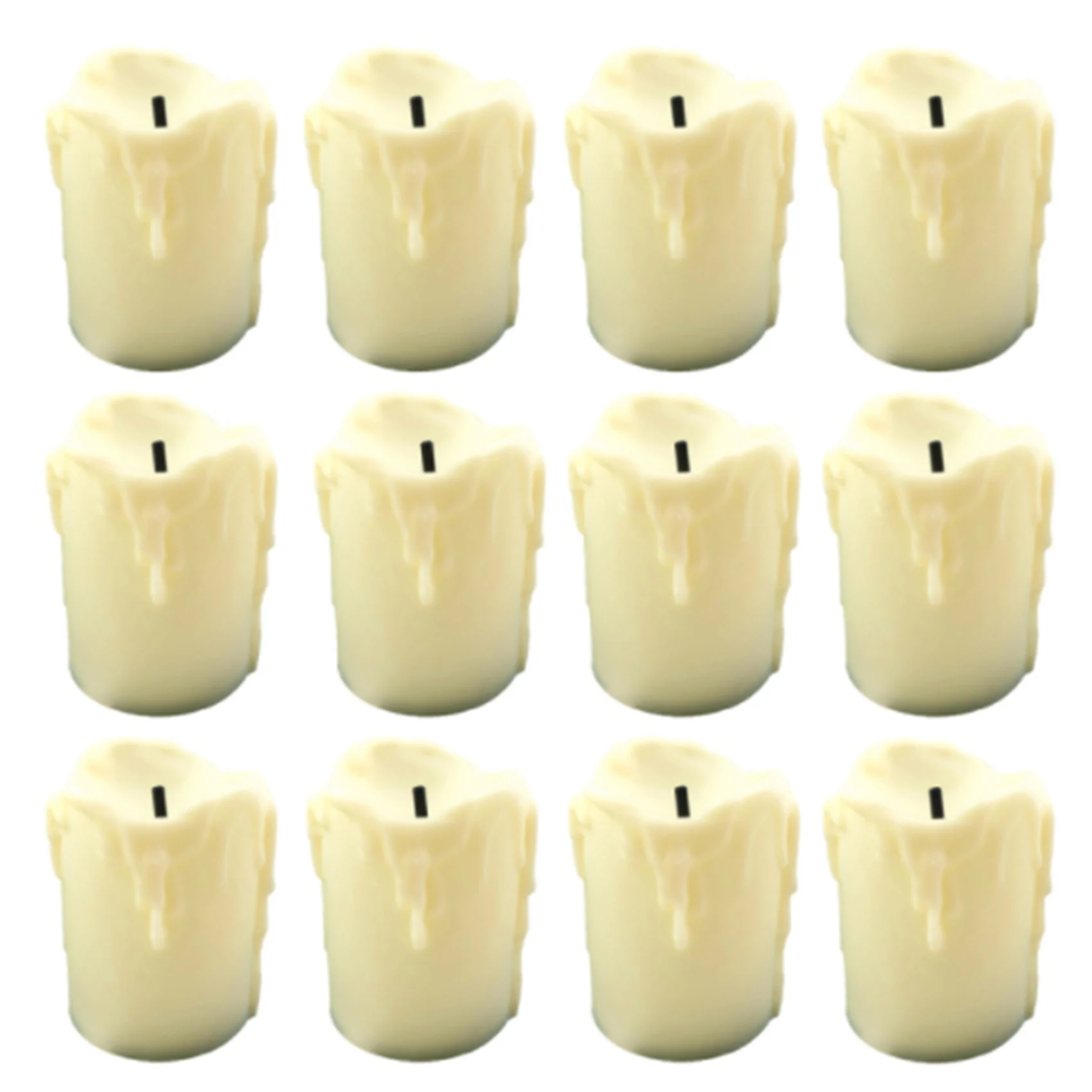

Flameless LED Candle Light Bright Battery Operated Tea Light with Realistic Flames Christmas Holiday Wedding Home Decor