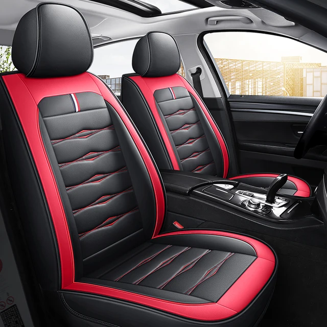 안전하고 편안한 차량 이용 환경을 제공하는 QX.COM의 풀 커버리지 에코 가죽 자동차 시트 커버