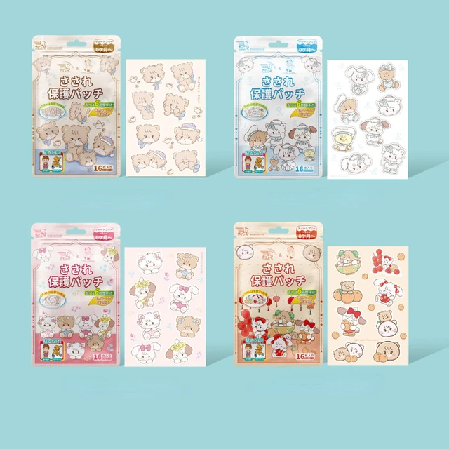16Pc Japán Mikko Rajzfilm Szúnyog Patch Pure Plant Illóolaj-Anti-Szoszquito-Taszító Tapasz Matricák Kisgyermekes Gyerekeknek - Image 6