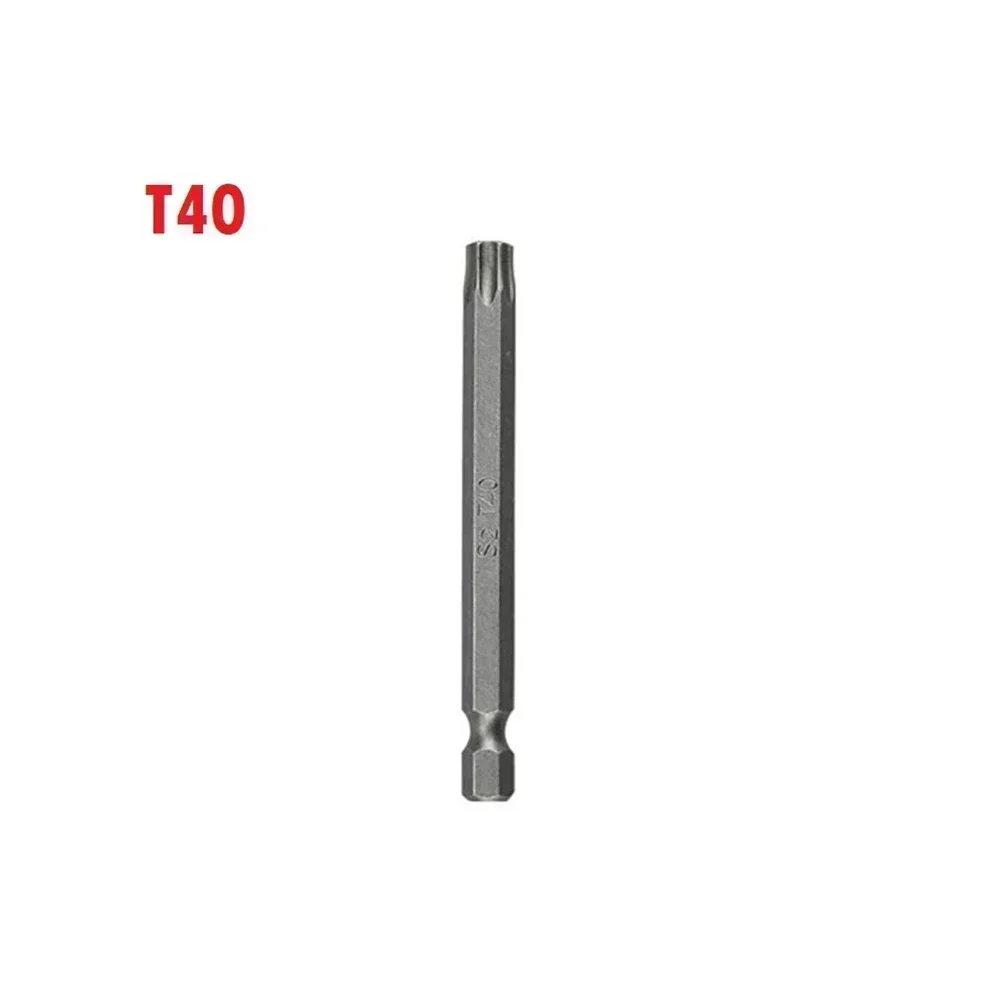 HARFINGTON T7 Torx Head Screwdriver Bit 1/4" Hex Shank 2