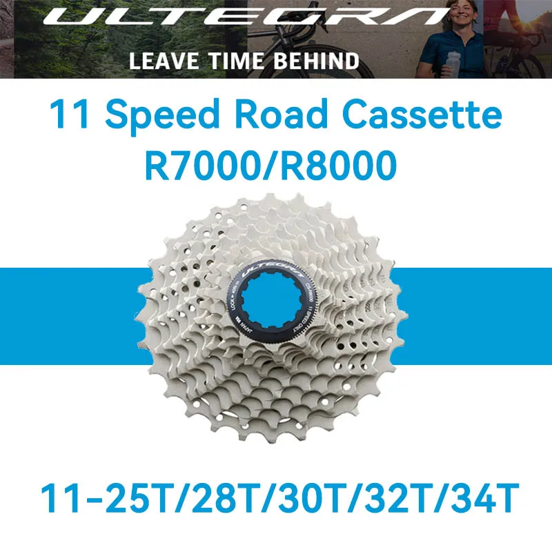 

Ultegra CS-R8000/R7000 11-Speed Cassette Sprocket, 11-25T/28T/30T/32T/34T Road Bicycle Cassette Freewheel HG Compatible