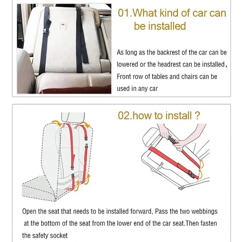 Child Car Seat Cushion for 6 Months To 12 Years Old car seat cushion