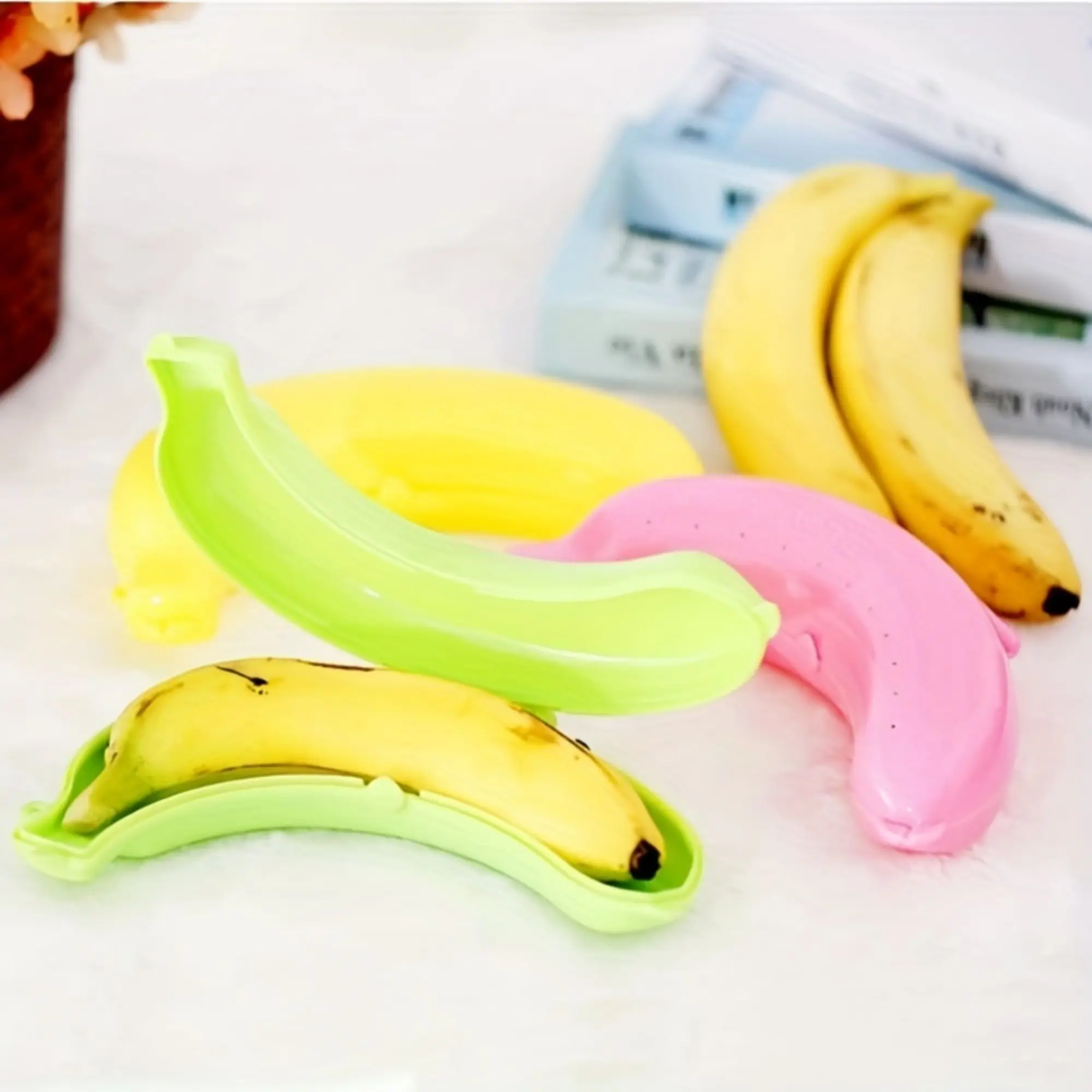 Banana Storage Container 1pc For Outdoor Travel