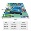 Tayo The Little Bus Child Wool Blankets Korea cartoon anime for kids Custom Throw Blanket for Bed Sofa Couch 200x150cm Quilt 6