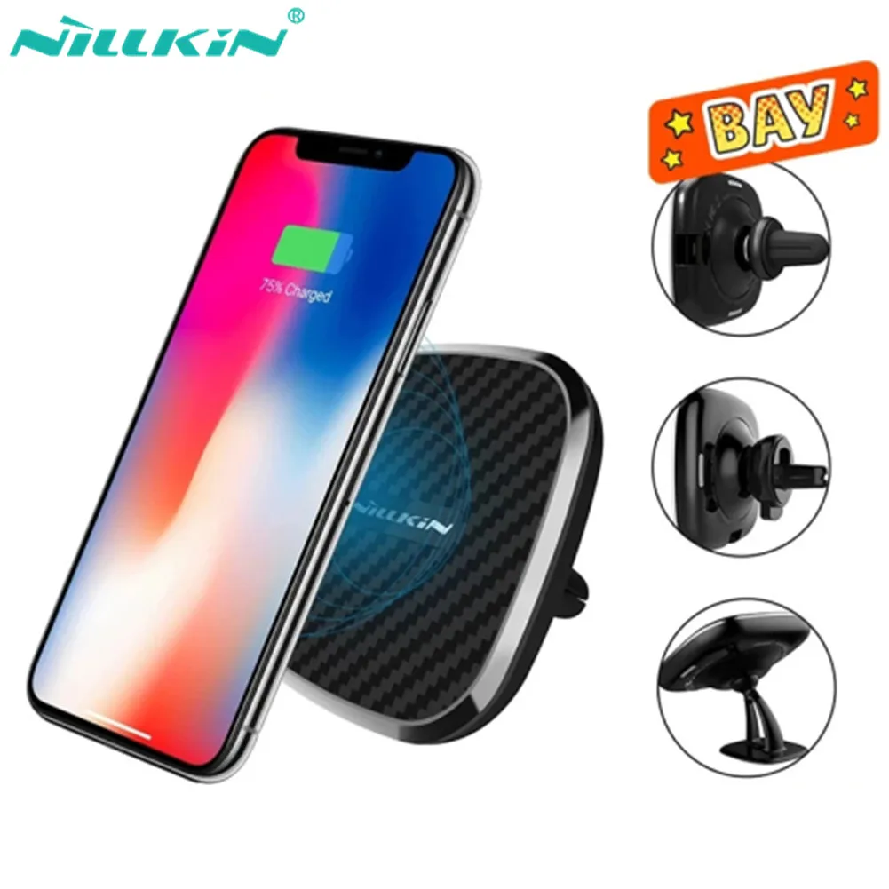 Nillkin 10W Qi Wireless Car Charger For iPhone 14 ProMax Holder