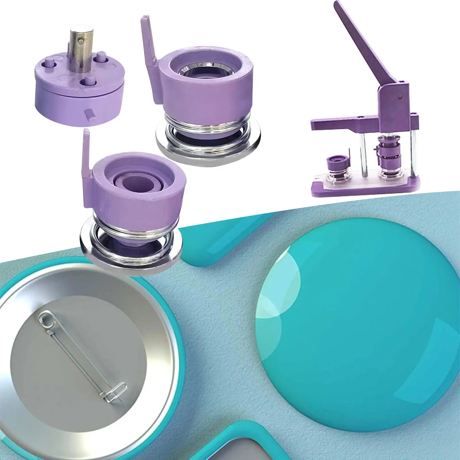Badge Making for DIY Button Maker Button Badge Makers Machine Mold Press Slide Rail Mold Punching Mould Mould