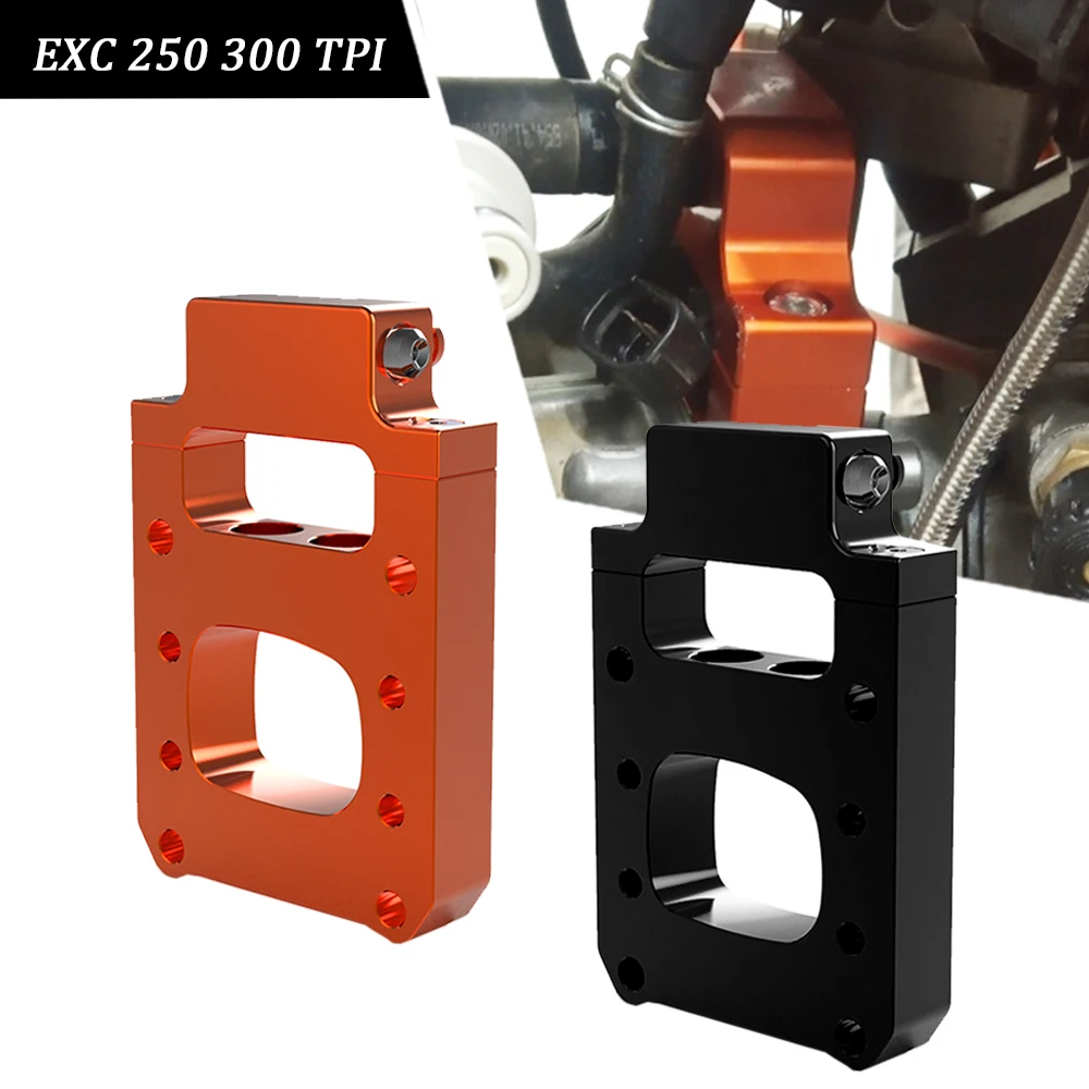 

Motorcycle TPI Injector Relocation Block For TPI Bike Models 150 250 300 EXC XC XC-W TPi Six Days Injector Relocator Race Kit