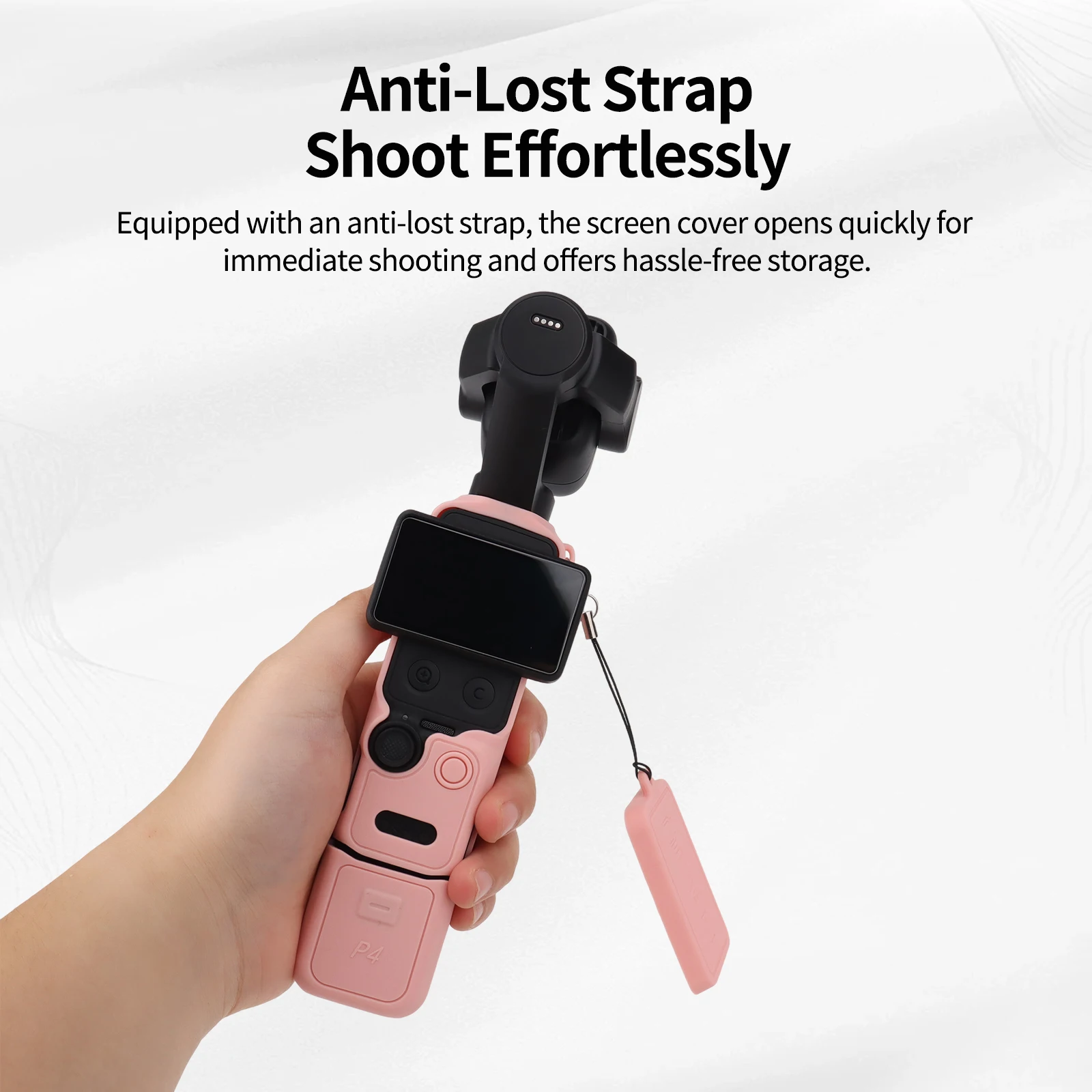 Premium Silicone Protective Case with Lens Guard and Lanyard