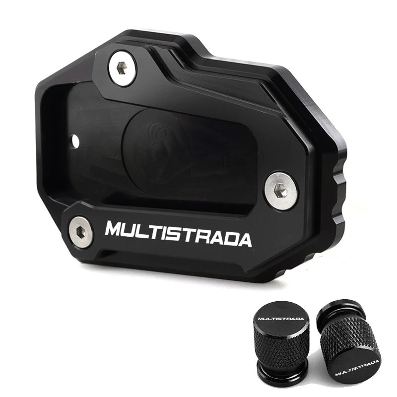 Nuovo Poggiapiede Laterale con Estensione per Ducati Multistrada 950 1100 1200 1200S/GT 1260 S V4S V4 V2 V2S - immagine 3