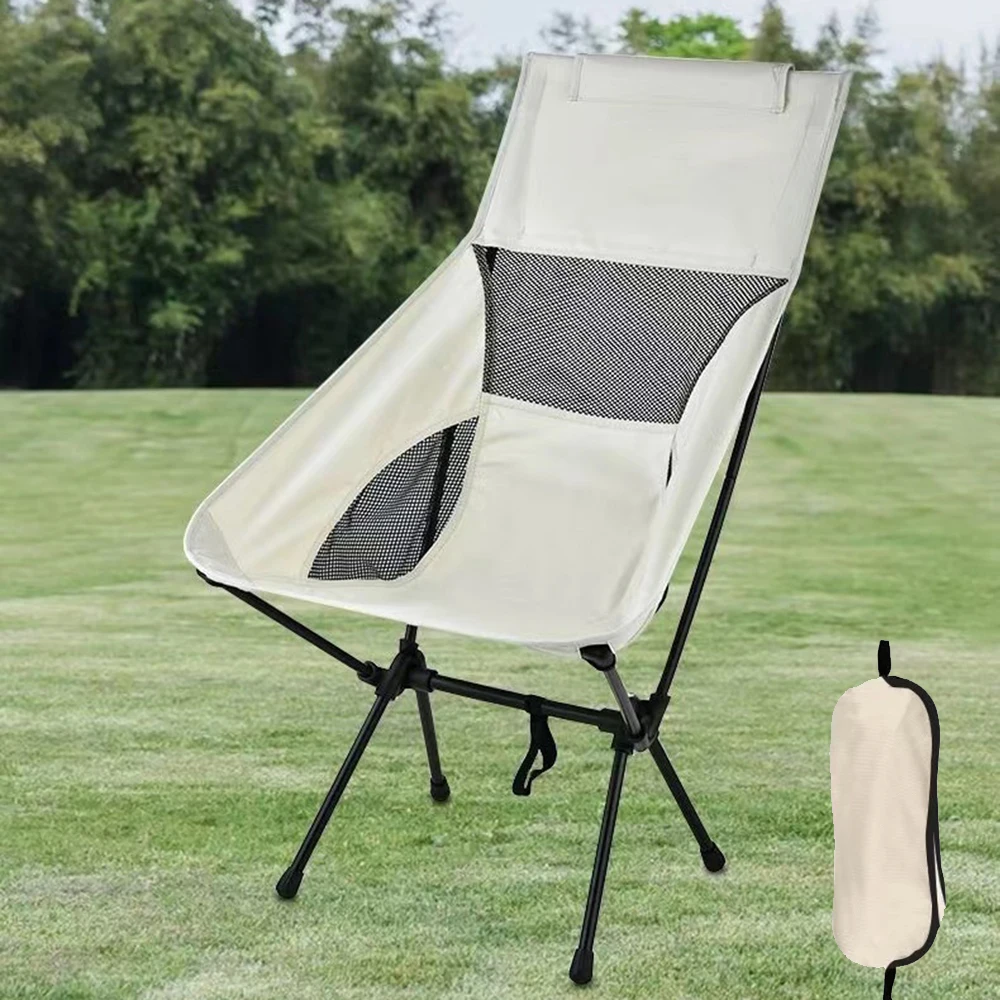 PortableOutdoorFoldingCampingFishingchairsAluminumAlloyGarden