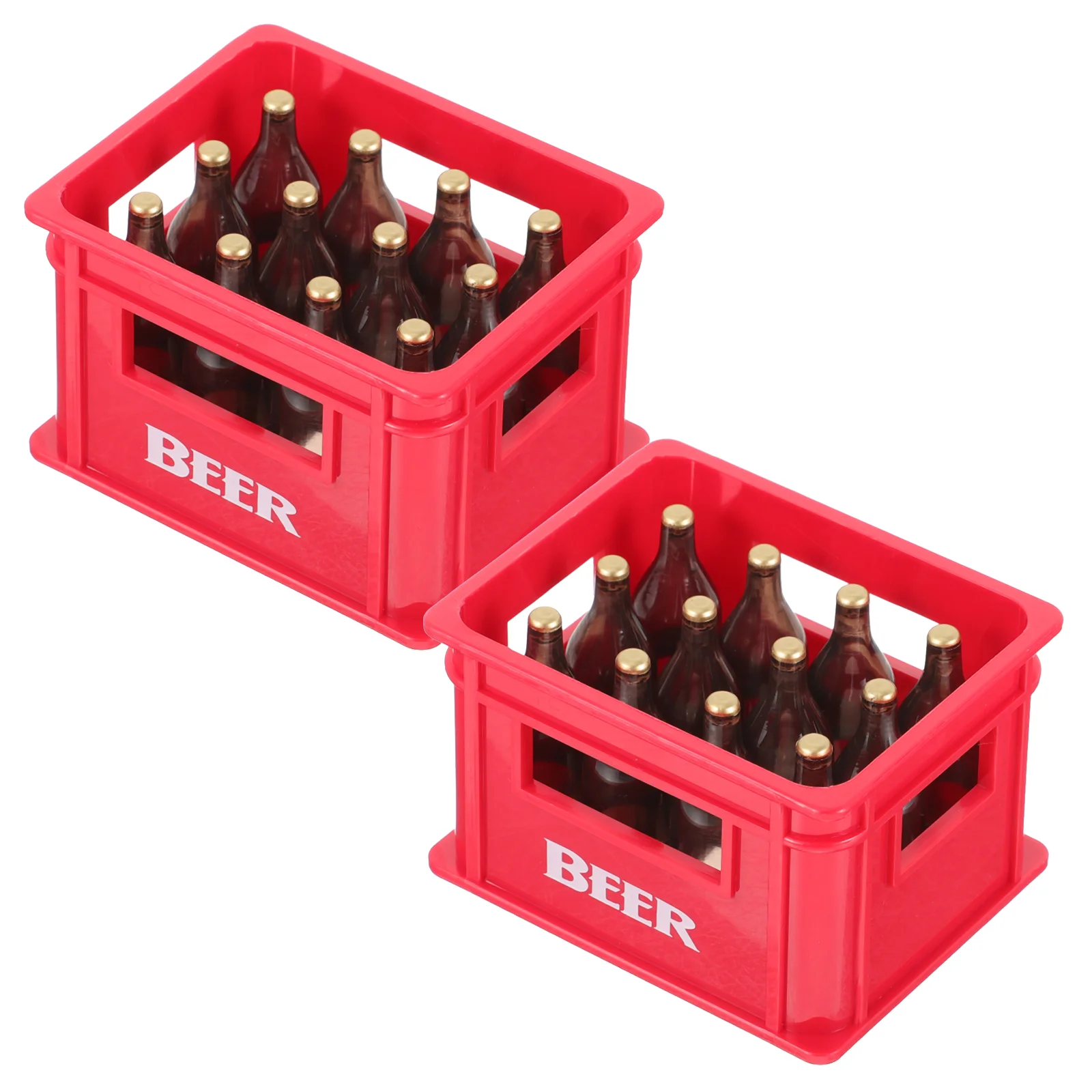 

Dollhouse Miniature Wine Bottle Set Champagne Bottles Storage Rack With Frame Tiny House Decoration