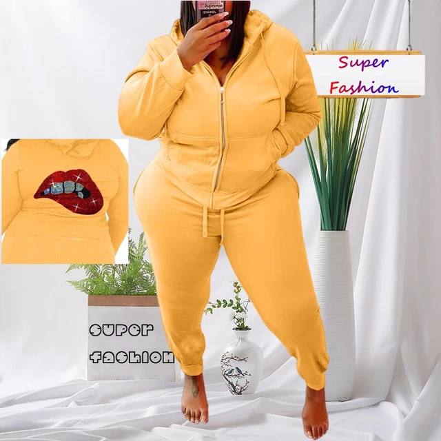 2022 Plus Size Women's Sport Sets Sportsuit New Tracksuit