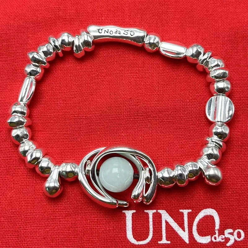 

Новинка 2023 г., самый продаваемый испанский Модный высококачественный браслет unode 50, Женская романтическая Подарочная сумка для ювелирных изделий