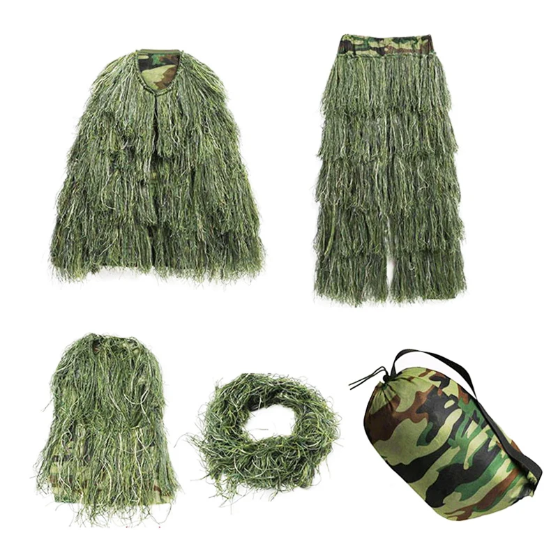 Ghillie Suit Hunting Accessories Ghillie Suits Camouflage Suit CS Hunting Jungle
