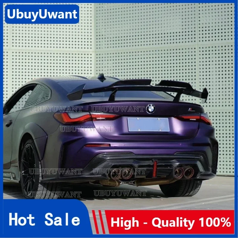 

G82 УГЛЕРОДНЫЙ спойлер для BMW M4 4 серии G22 G26 M430i M440i Универсальный Автомобильный Тип заднего крыла SDT аксессуары