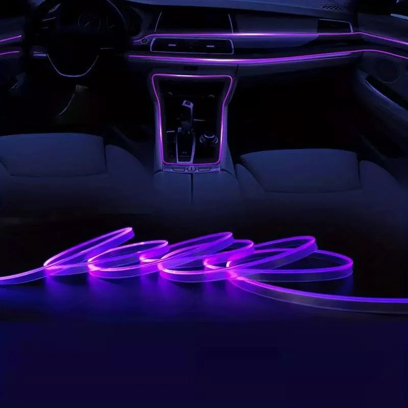 รูปสินค้า ไฟ LED ตกแต่งภายในรถ แสงสี RGB ปรับได้