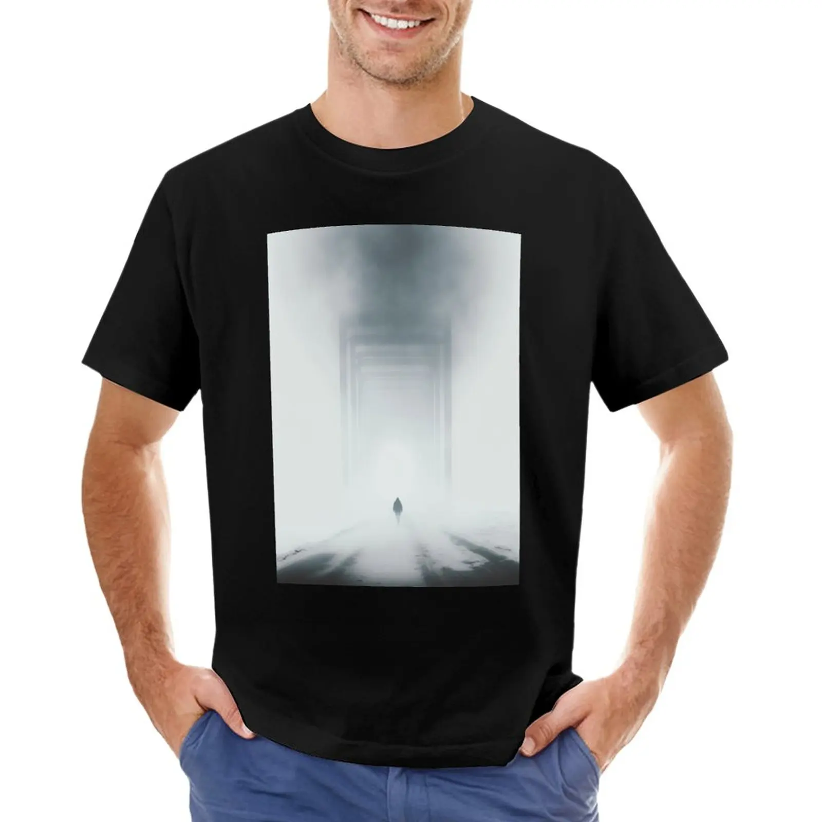 

Walking Down Winters Bridge T-Shirt Short t-shirt oversized t shirt blank t shirts Men's t-shirts