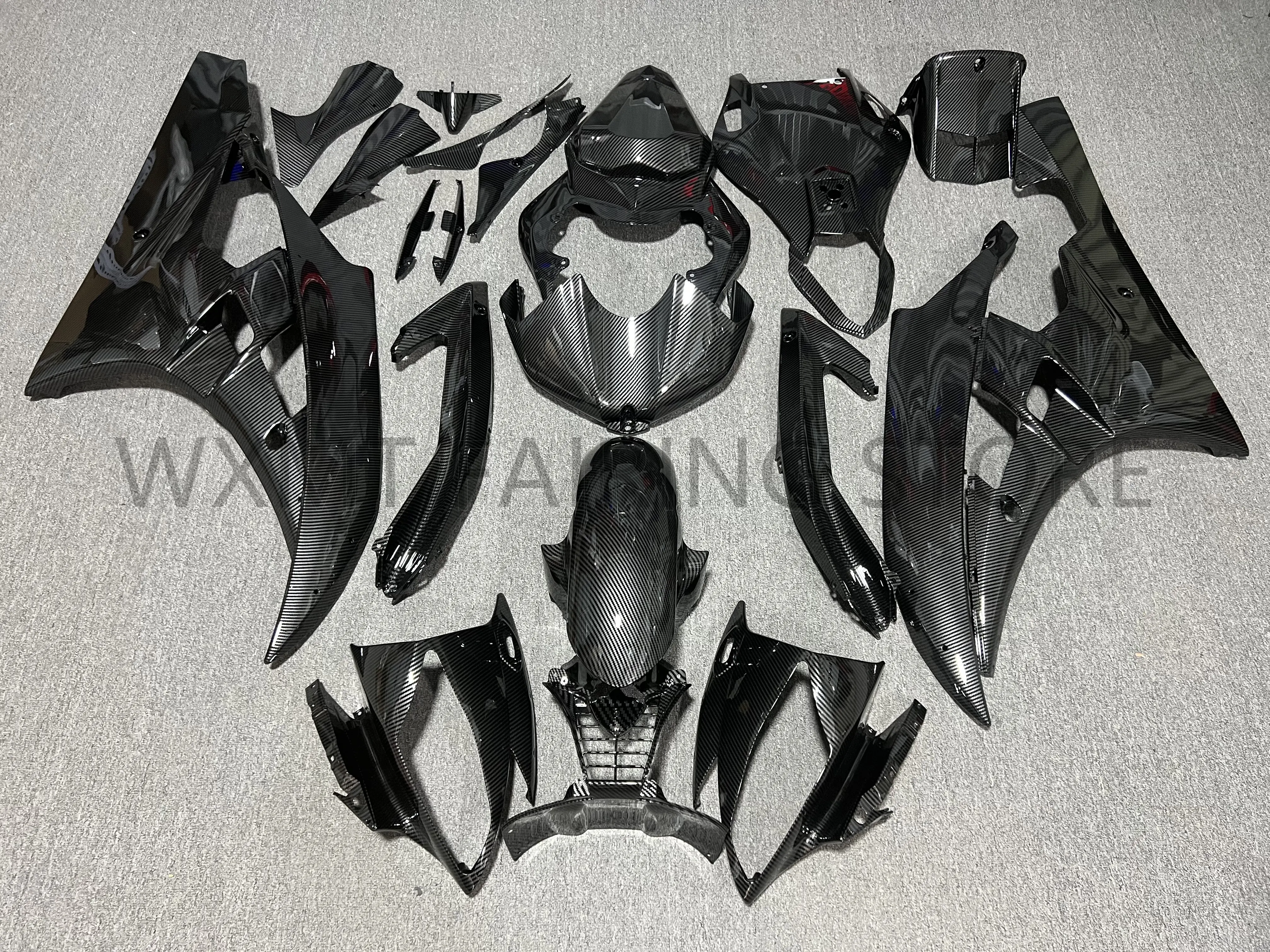 NEW ABS Motorcycle Injection mold full Fairing Kit fit For YZF R6 2006 2007 YFZ-R6 06 07 Bodywork Fairings kits set