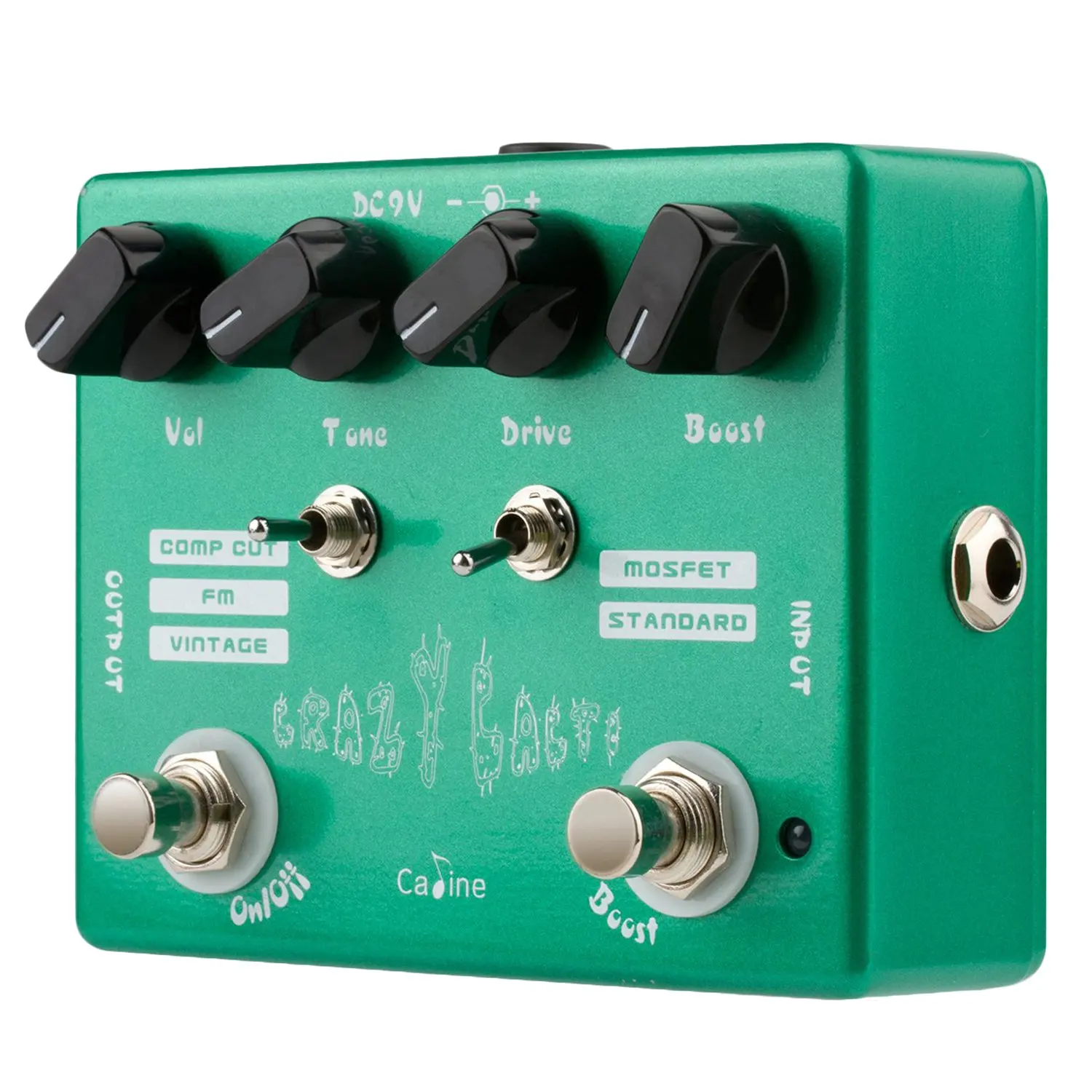 

Caline CP-20 Crazy Cacti Overdrive Guitar Effect Pedal True Bypass Effects Guitar Accessories
