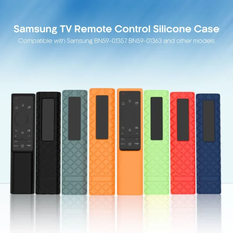 TV Remote Control Protector Case Washable Shockproof Case for Samsung BN59-01311B BN59-01327B BN59-01300F Remote Non-slip Sleeve