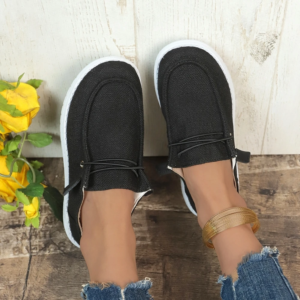 SHLIANG Damen Canvas Atmungsaktive Mode Vulkanisierte Sportschuhe Frau Casual Flache Schuhe Weibliche Leichte Wanderschuhe SB168_voghion.com