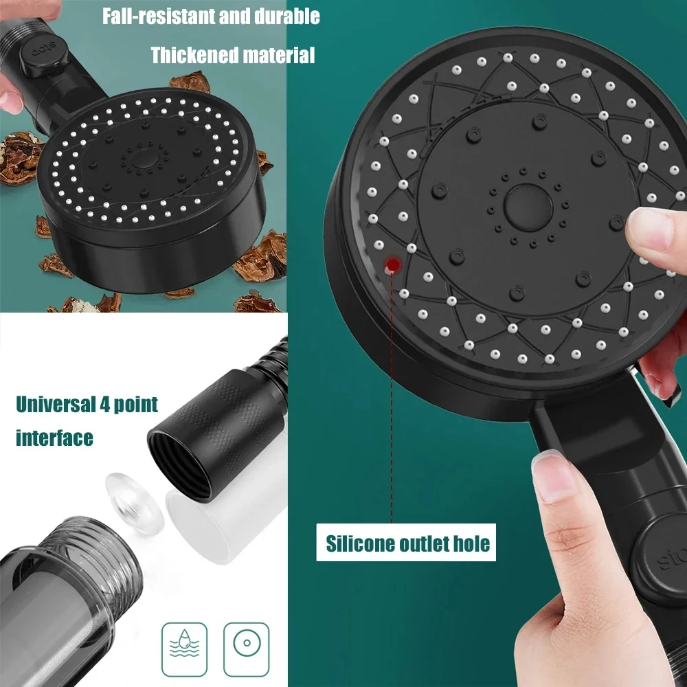 High-Pressure Handheld Showerhead 2