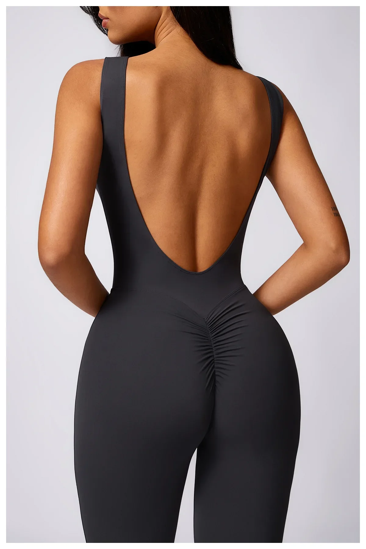 New Gym Sportswear Solid Seamless Women Training Yoga Jumpsuit Push Up One Piece Fitness Rompers Lady Workout Legging Bodysuits