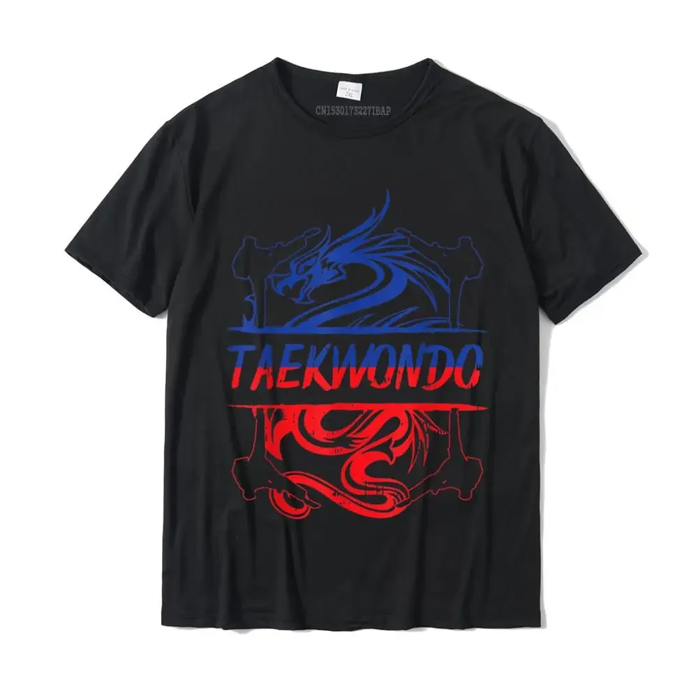 

Taekwondo Dragon Cool Korean Martial Arts Men Women Gift T-Shirt Custom Tees for Men Wholesale Cotton Tshirts Casual