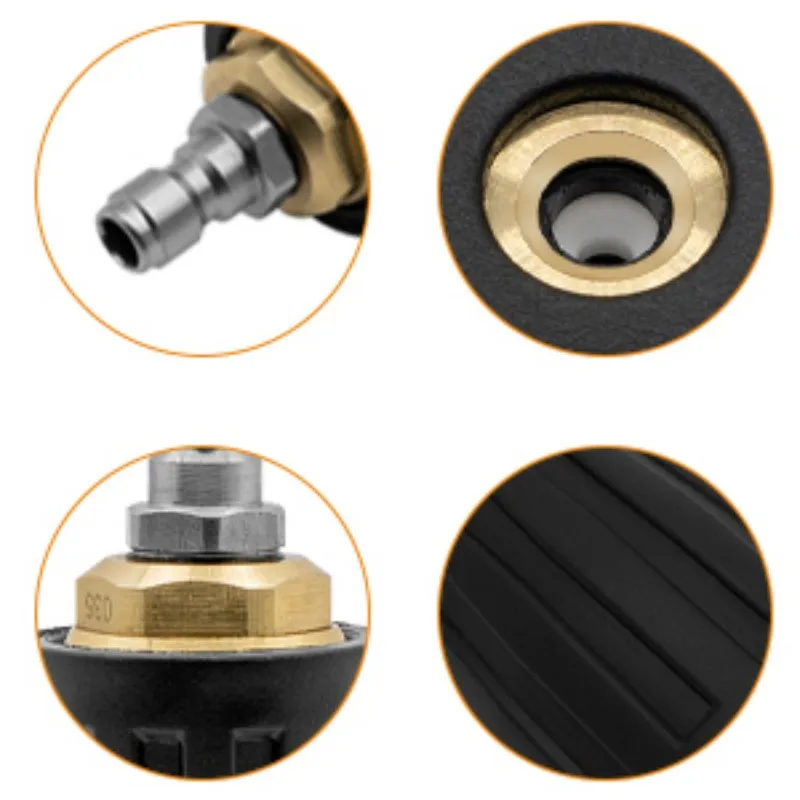 3600 PSI Rotating Turbo Nozzle Tips,1/4 Quick Connect Rotating Turbo Pressure Washer Nozzle for Cold Water Pressure Washers