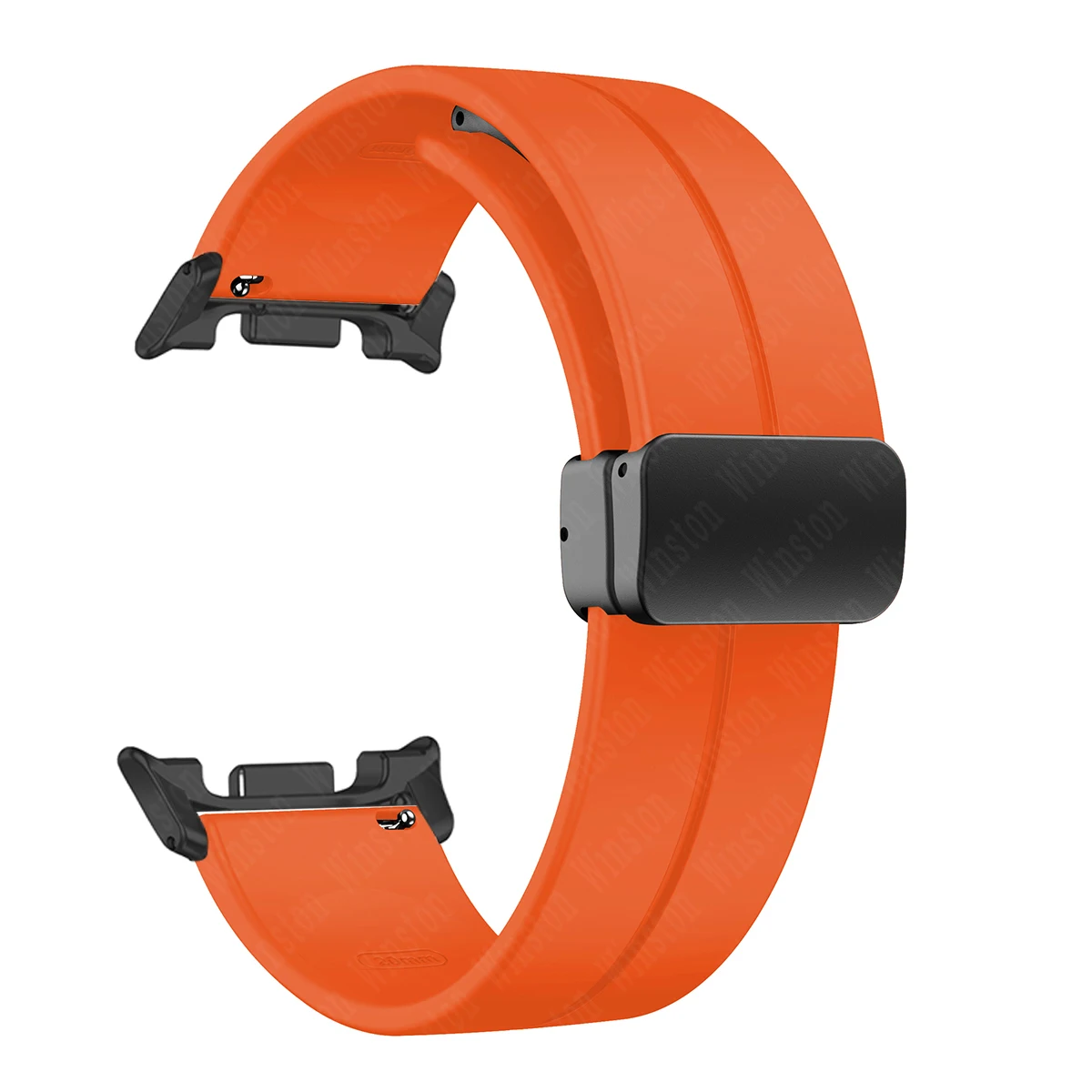 Magnetic Buckle Silicone Watch Band - Universal Fit