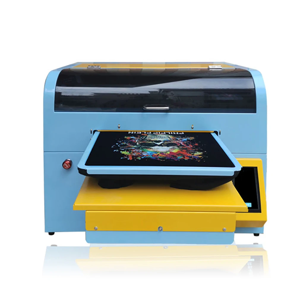 dtg printer t-shirt printing machine Factory price A4 size cotton digital t  shirt printer