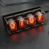 Smart IN12 Nixie Tube Clock Retro Desk Alarm with Multiple Backlight、USB-C Gift 2