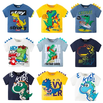 Boys Dinosaur Cotton Tee 1