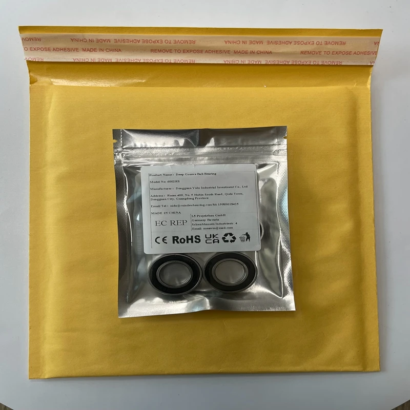 10Pcs 6902 RS/ZZ Bearing ABEC-7 15x28x7mm 6900 6901 6902 6903 6801 6802 6803 6804 6805 6806 6000 6001 Ball Bearing Ball Bearings Mini Ball Bearing