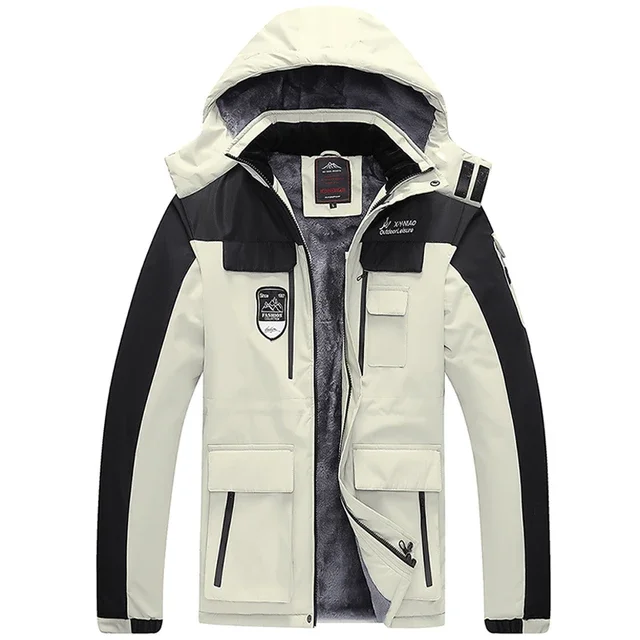 Mens Plus velvet Winter Jacket men parka 6XL 7XL 8XL jacket thickening Hooded coats ski suit men's casual warm jackets coat 898 parka coat,parkas coat