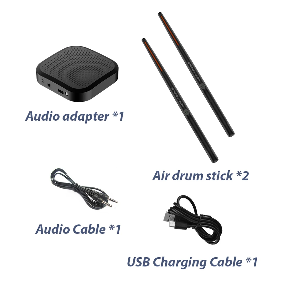 Aerodrums Air Percussion Set 2 - Nederland