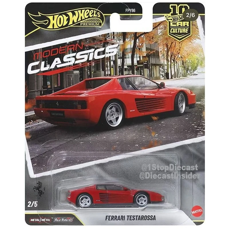 Hot Wheels Modern Classic,Nismo Ferrari Testarossa Toyota Porsche