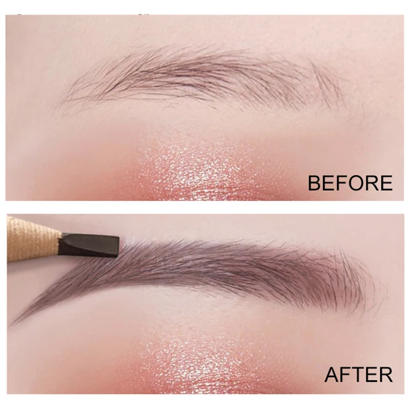 Professional Microblading Pencil Permanent Red Eyebrow Pencil Tattoo Waterproof Art Tint Makeup Eye Brow Pen Enhancers Cosmetic 6