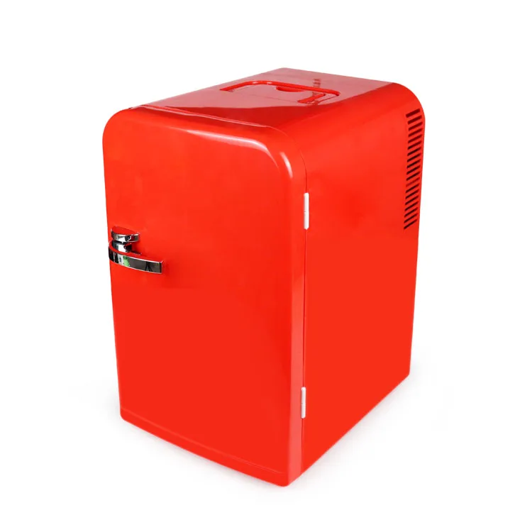 Evercool 15l Red Mini Freezer 12v 220v Thermoelectric Plastic Refrigerator