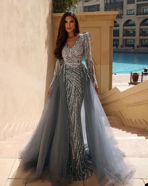Dubai Arabia Nude Mermaid Long Cape Luxury Evening Dresses Gowns in 2024 |  Evening dresses, Prom dresses yellow, Celebrity dresses