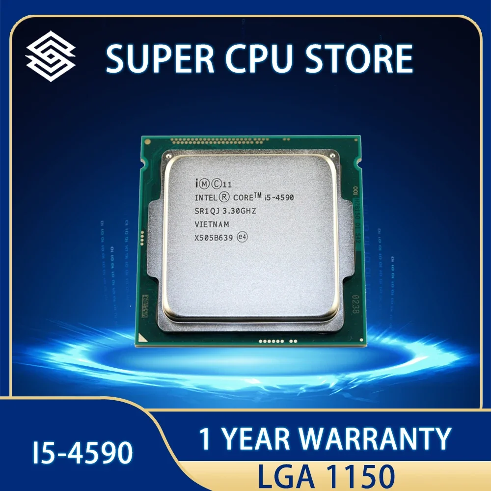 Processore Cpu Intel Core I5-4590 I5 4590 6M 84W 3.3 Ghz Quad-Core Lga 1150