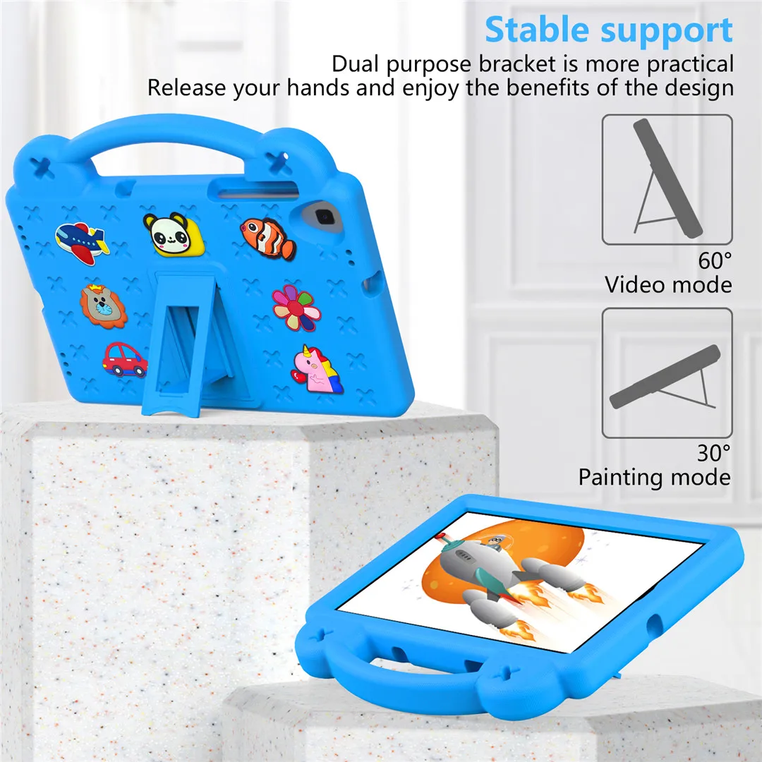 Capa segura para tablet EVA infantil, capa